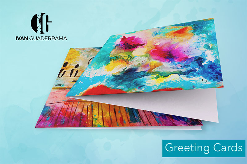 Greeting card - DIGITAL ART LICENSE USE - christian wall art canvas print by Ivan Guaderrama
