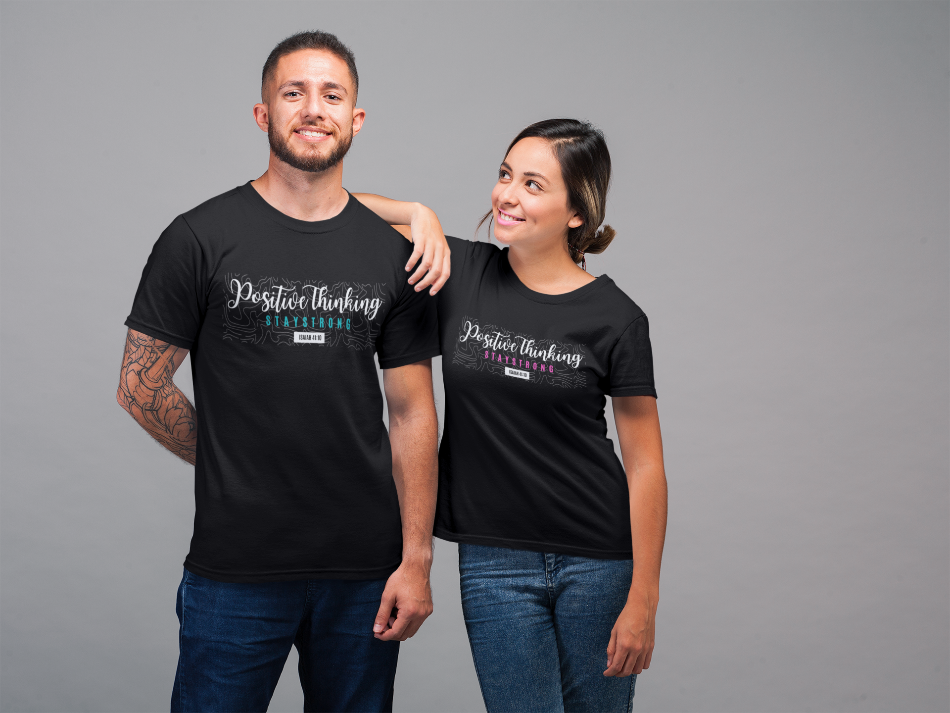 Positive Thinking T-Shirts - ivanguaderramaonlinestores
