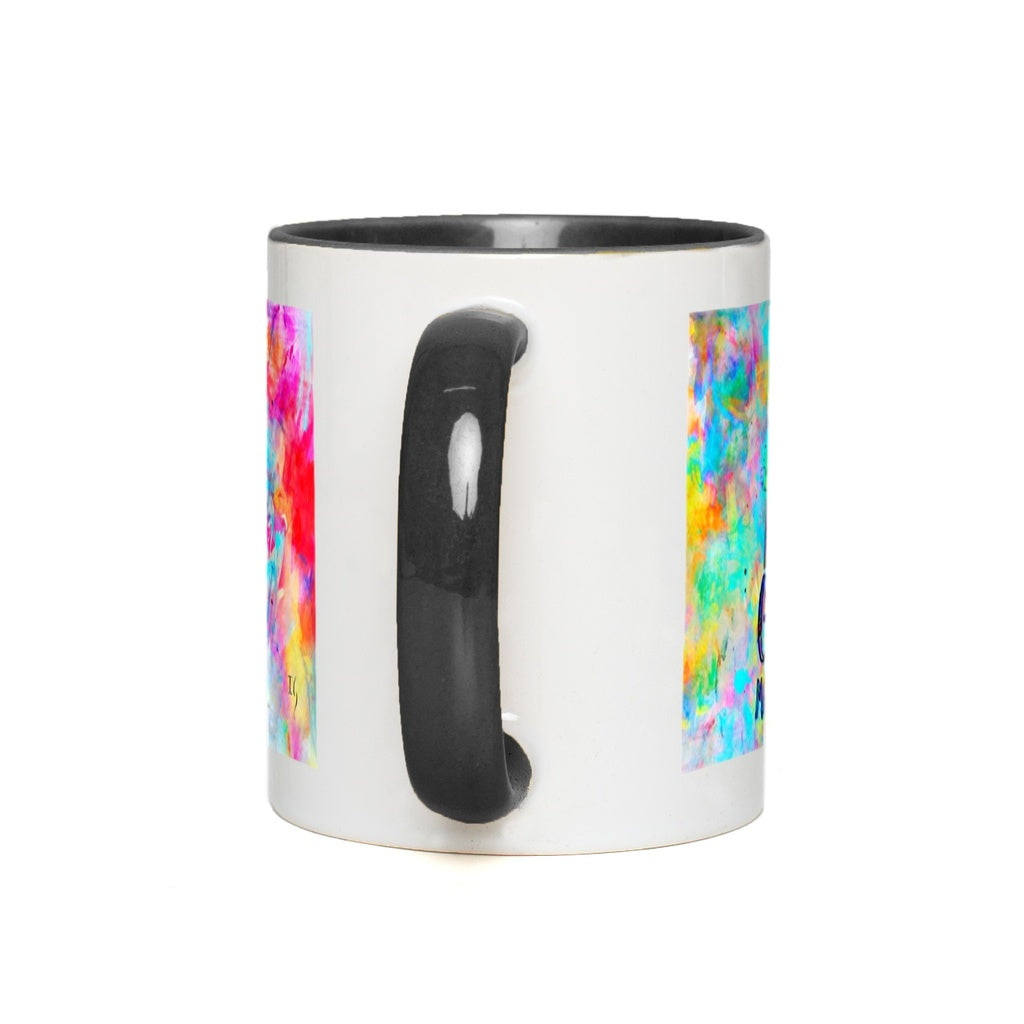 You are God's Masterpiece Interactive Mug canvas print in room setting - interactive art by Ivan Guaderrama
