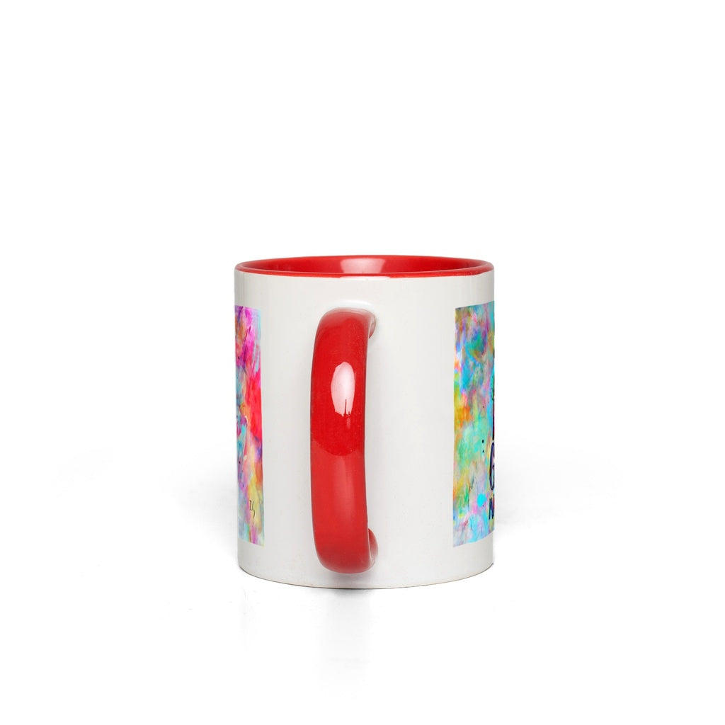You are God's Masterpiece Interactive Mug canvas print in room setting - interactive art by Ivan Guaderrama